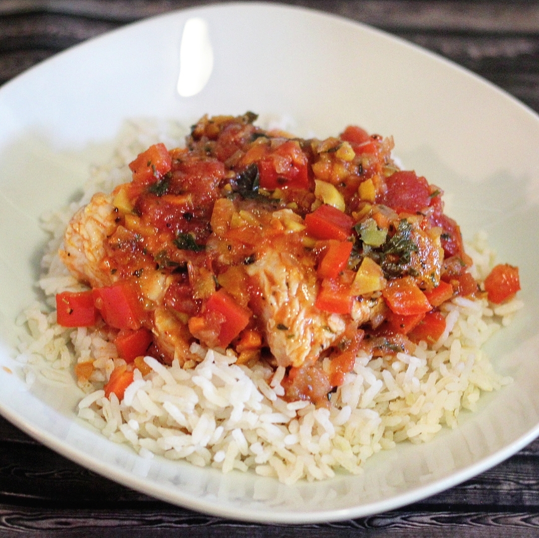 From My Kitchen: Creole Poached Chicken