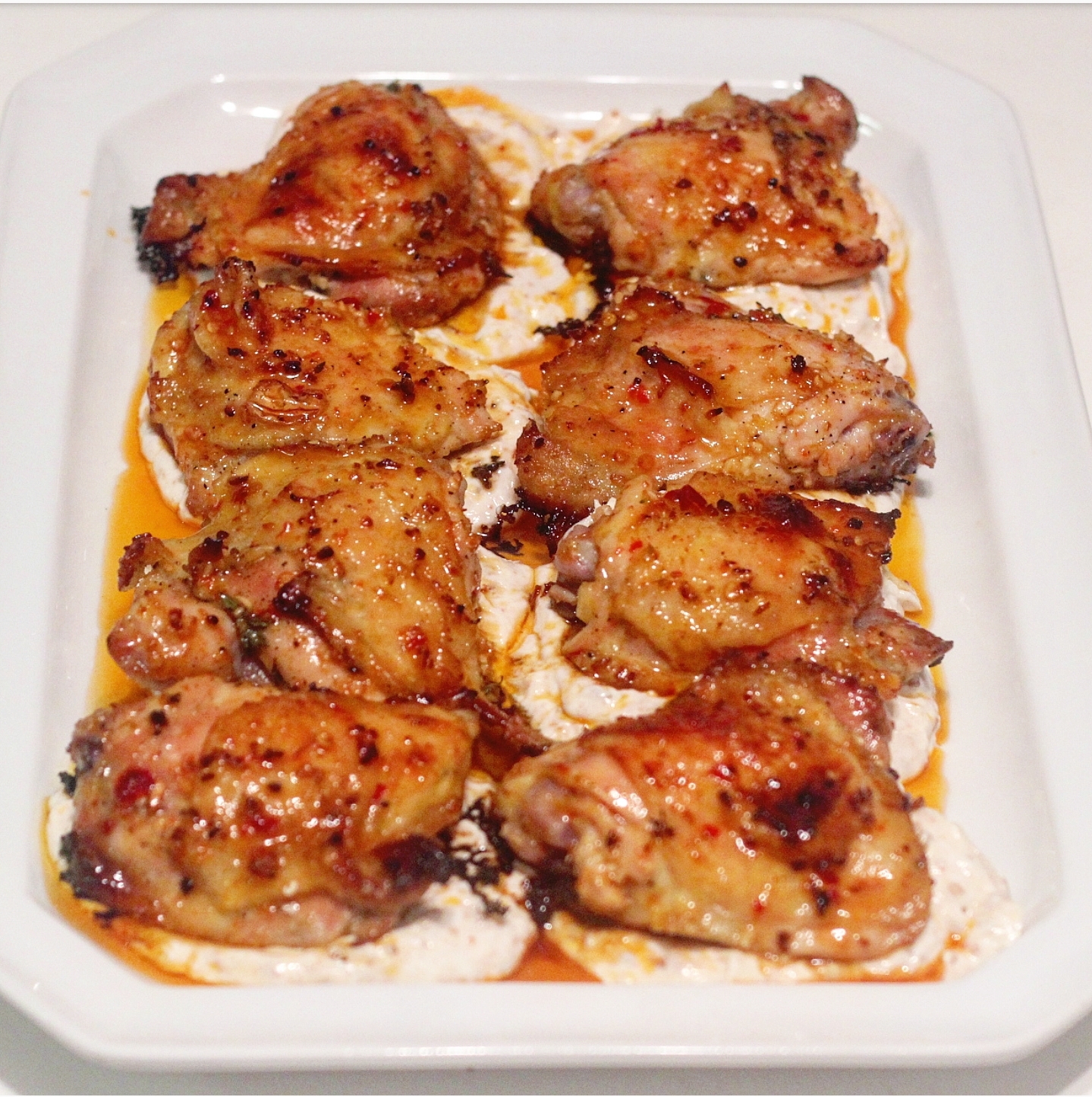 From My Kitchen: Fried Chicken Thighs
