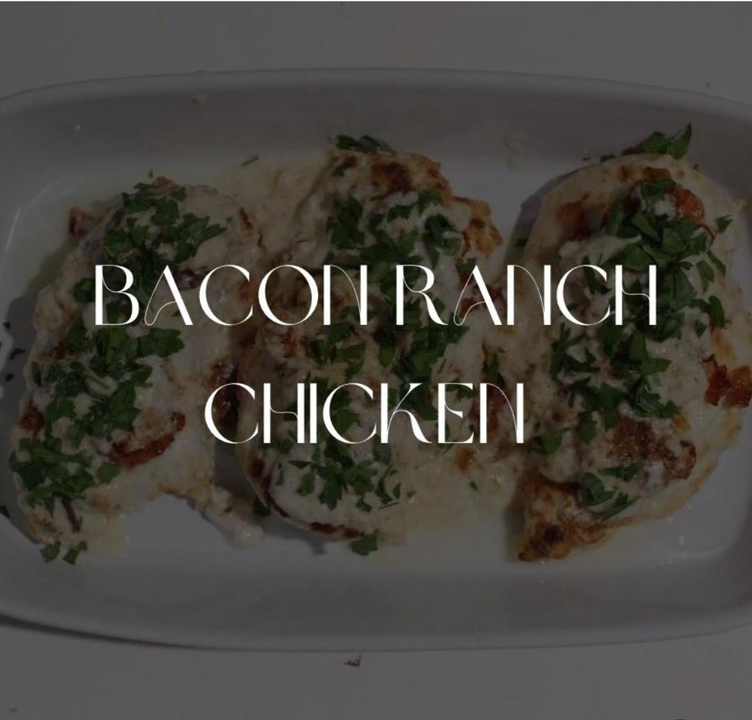 From My Kitchen: Bacon Ranch Chicken