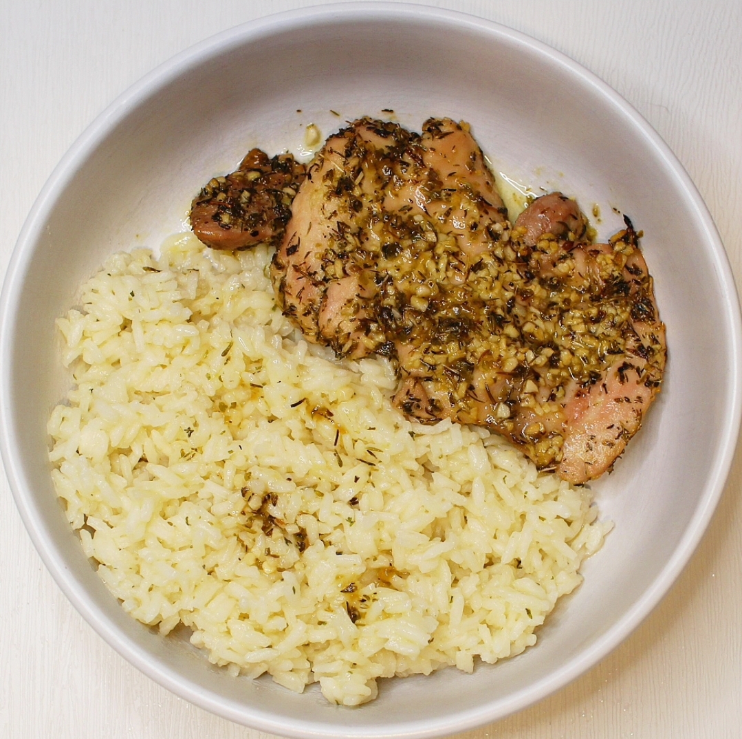 From My Kitchen: Greek Garlic Chicken