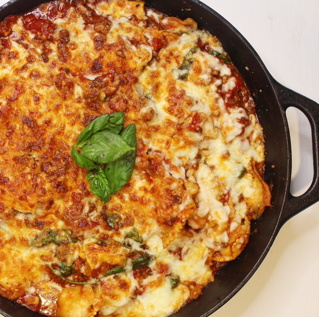 From My Kitchen: Baked Beefy Ravioli