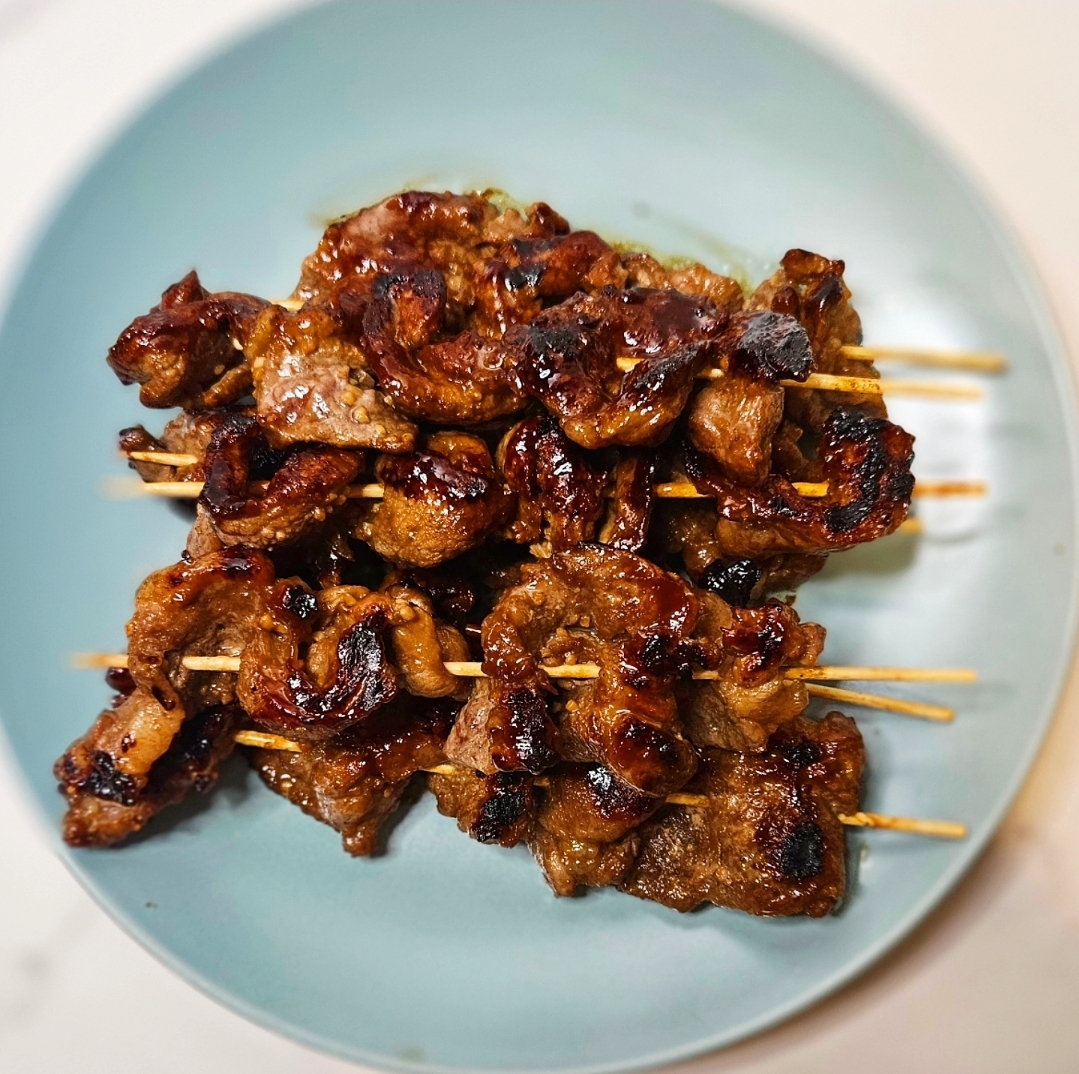 Filipino BBQ Pork Skewers