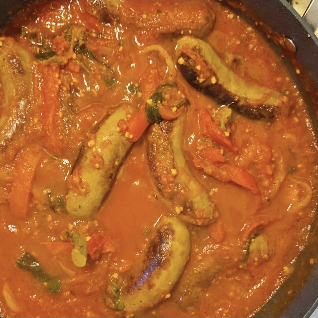 From My Kitchen: Smothered Sausage